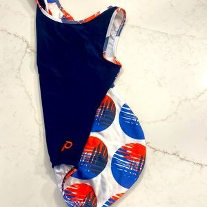 Plum Practicewear Leotard American Flip Side Leotard